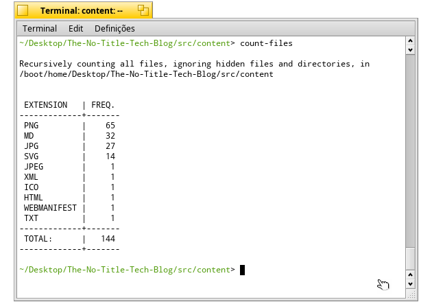 Count Files v1.4 – new features and finally available on&nbsp;PyPI!